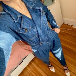 Denim Jumpsuit!